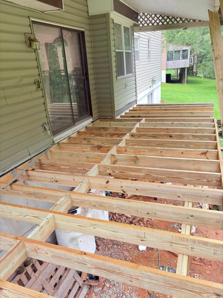 Deck Demolition and Framing in Feasterville-Trevose, PA — deck demolition