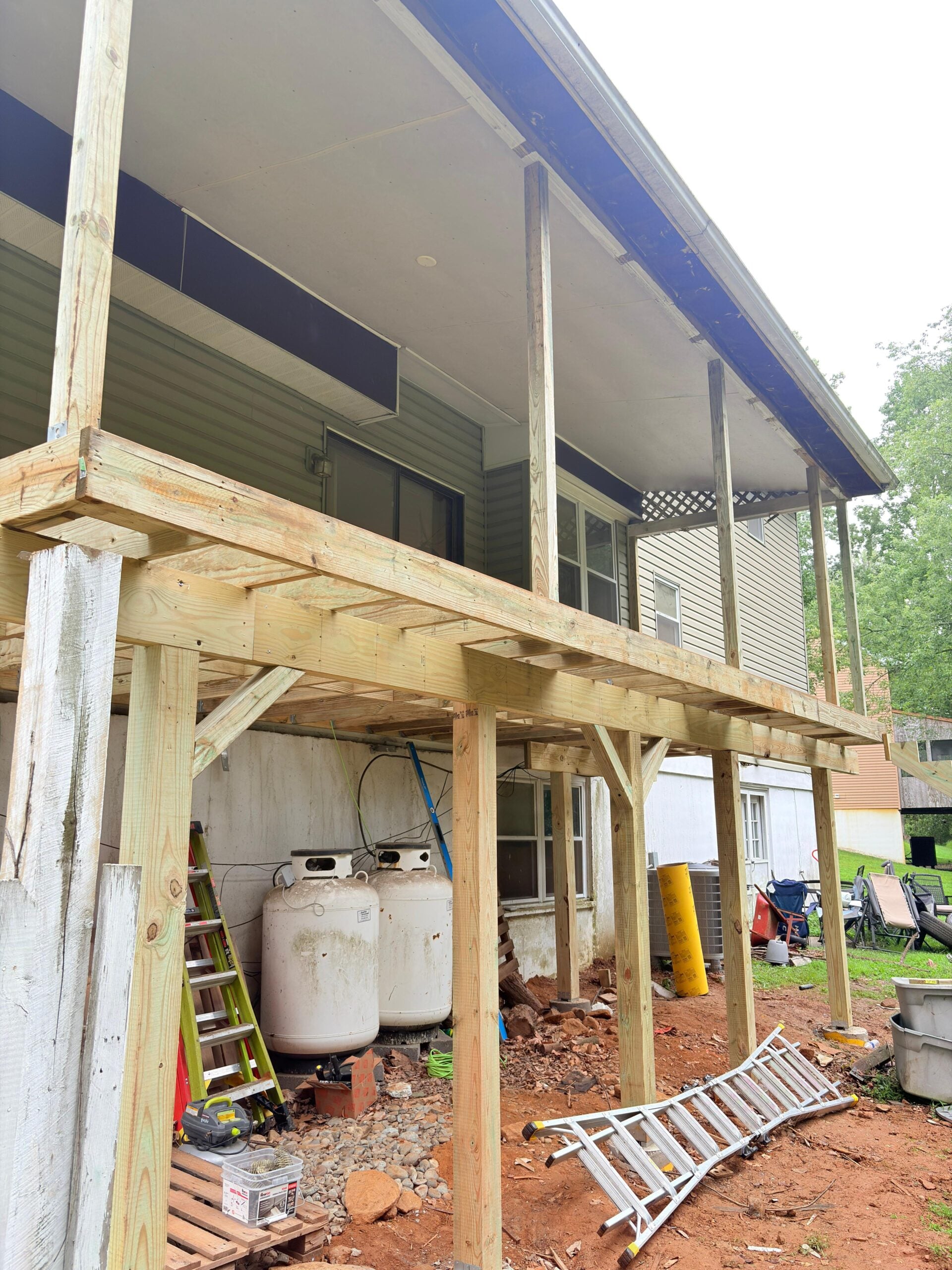 Deck Demolition and Framing in Feasterville-Trevose, PA — bucks county